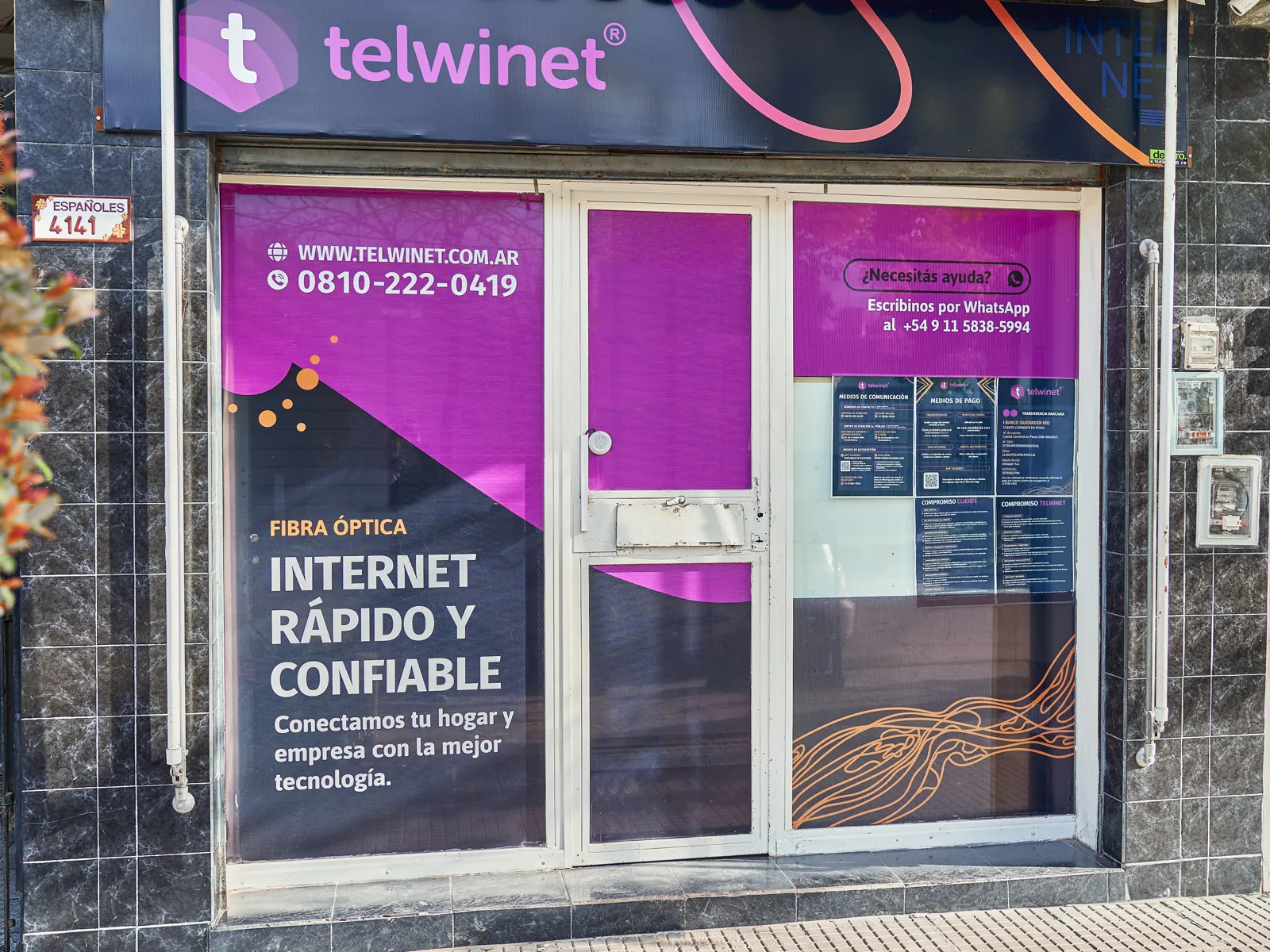 Local de Cobranzas de Telwinet